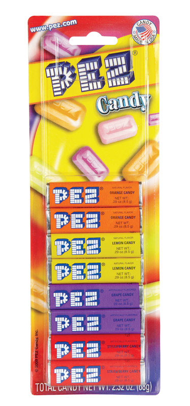 PEZ - PEZ Fruit Candy 2.32 oz - Case of 24