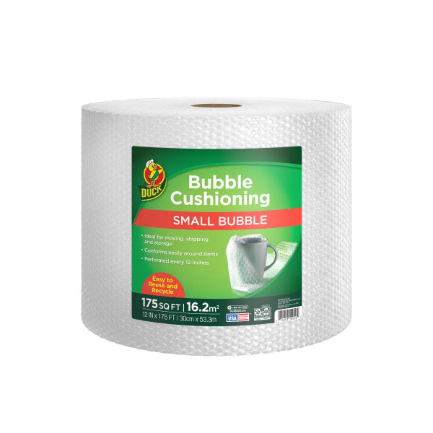 Duck 12 in. W X 175 ft. L Bubble Wrap 1 pk - Case of 4