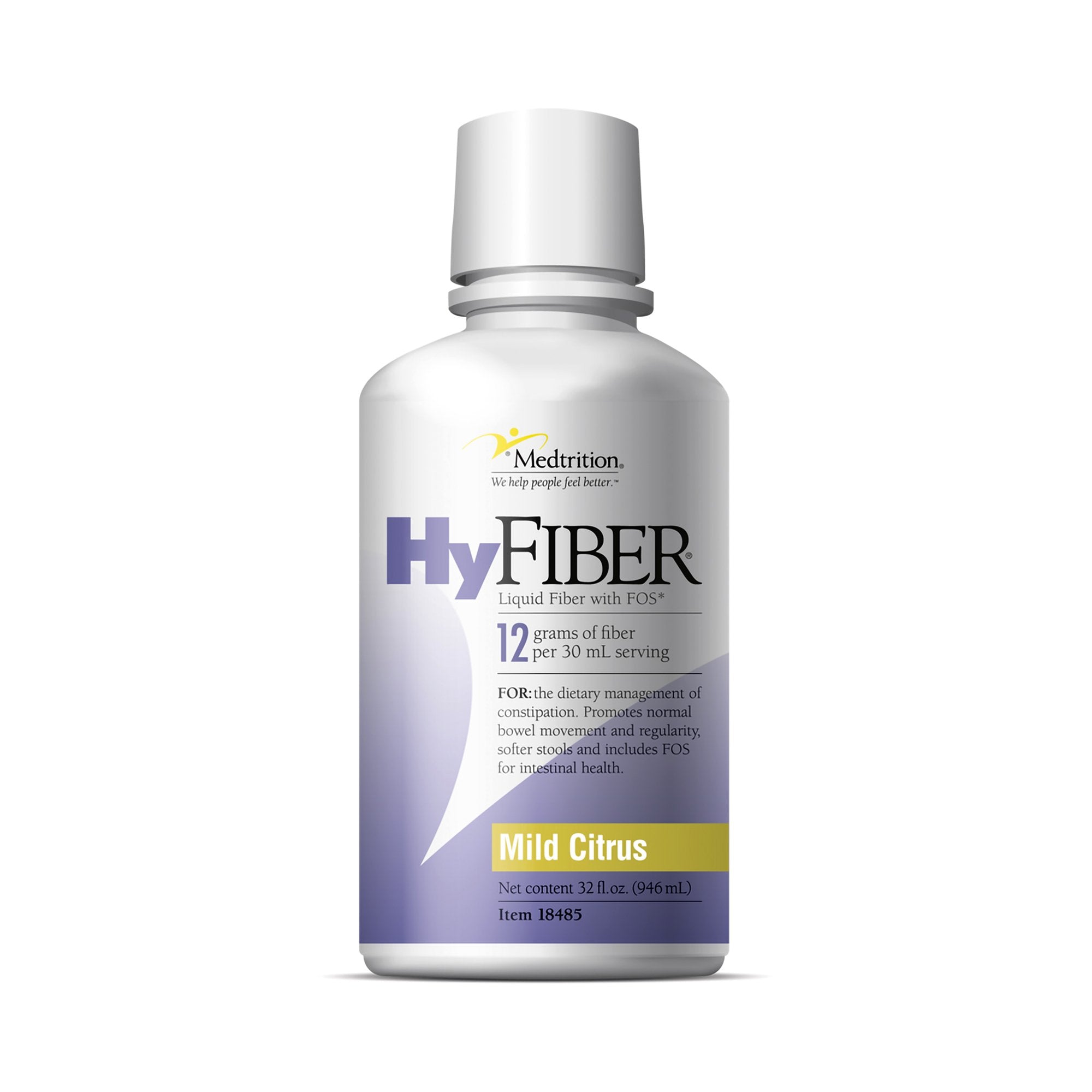 Medtrition/National Nutrition - Oral Supplement HyFiber® with FOS Citrus Flavor Liquid 32 oz. Bottle [1/EA]