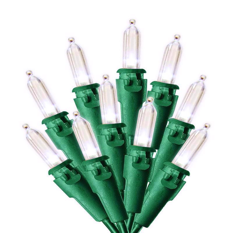 CELEBRATIONS - Celebrations Blue LED Mini Warm White 100 ct String Christmas Lights 24.5 ft. - Case of 12 [40840-71]