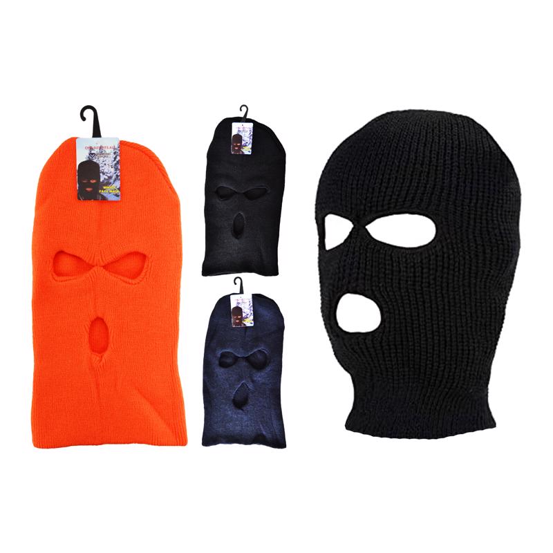 MAX FORCE - Max Force Winter Face Mask Assorted One Size Fits All - Case of 36