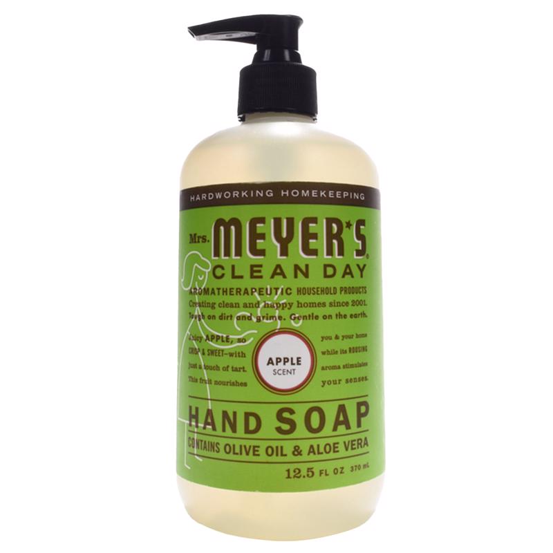 MRS. MEYER'S - Mrs. Meyer's Clean Day Organic Apple Scent Liquid Hand Soap 12.5 oz - Case of 6
