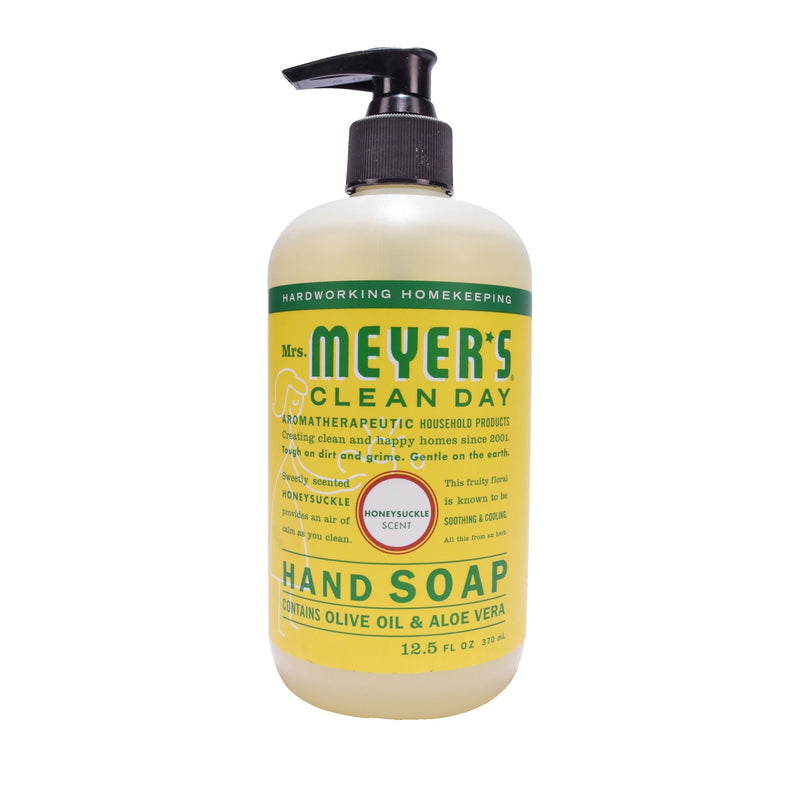 MRS. MEYER'S - Mrs. Meyer's Clean Day Organic Honeysuckle Scent Liquid Hand Soap 12.5 oz - Case of 6