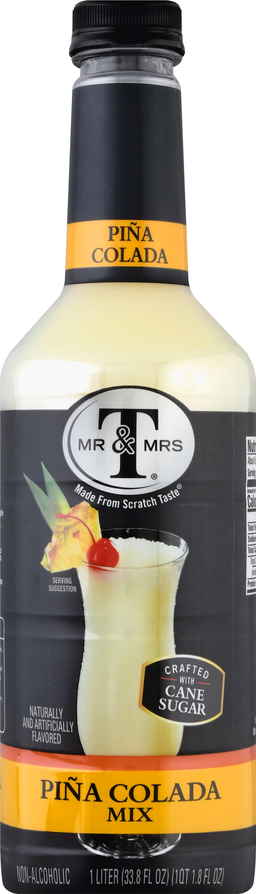Mr & Mrs T Pina Colada Mix 33.8 oz - Case of 6