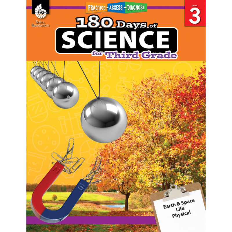 SHELL EDUCATION - 180 Days of Science for Third Grade