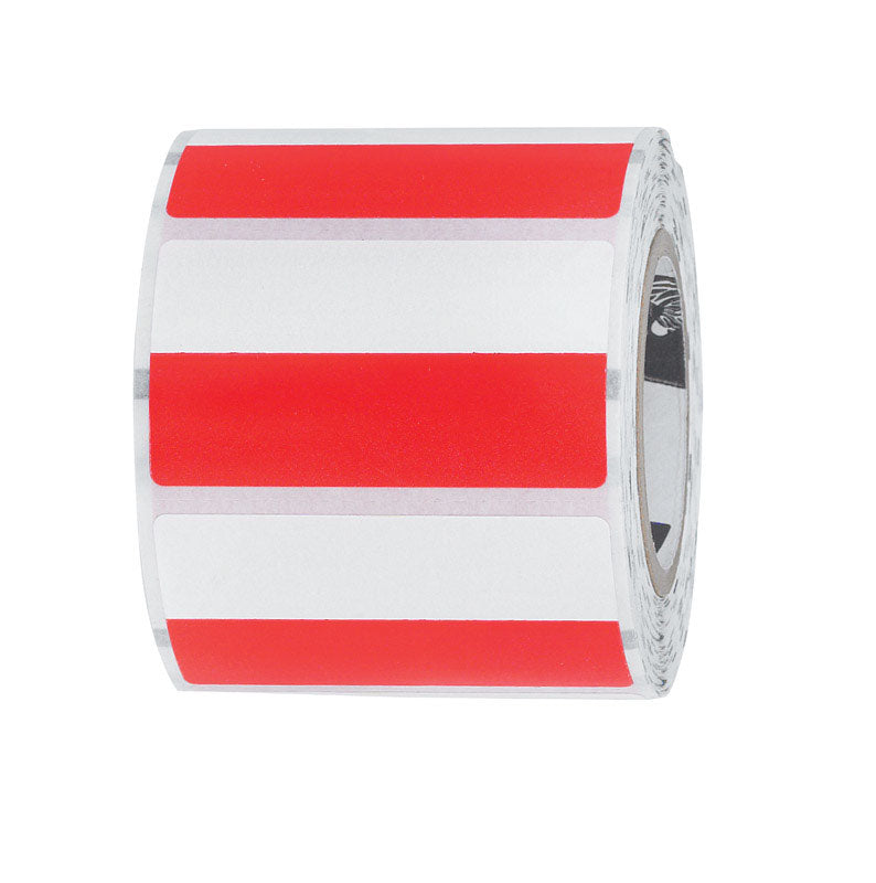 CENTURION, INC - Adhesive Backed Red Bin Tag Labels - Case of 8 [9069071R]