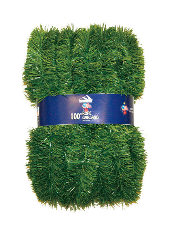 GENERAL FOAM - General Foam 100 ft. L Juniper Rope Soft Garland