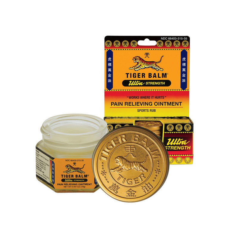 TIGER BALM - Tiger Balm Ultra Strength Ointment 0.63 oz
