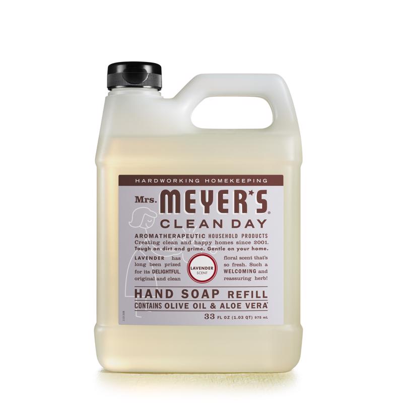 MRS. MEYER'S - Mrs. Meyer's Clean Day Organic Lavender Scent Hand Soap Refill 33 oz