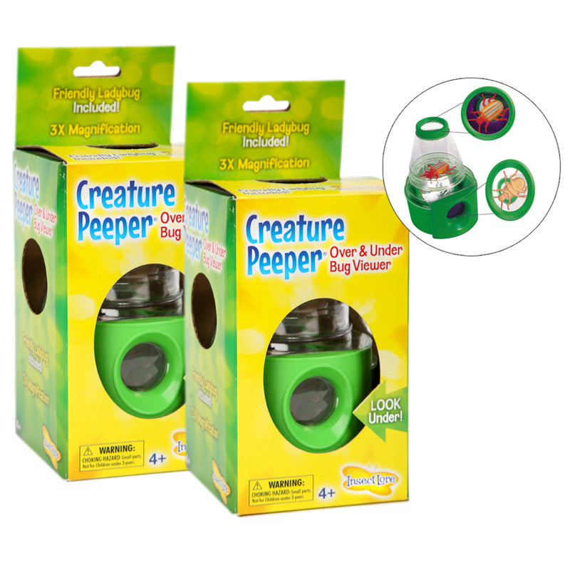 INSECT LORE - Creature Peeper Above-Below 3D View, Pack of 2