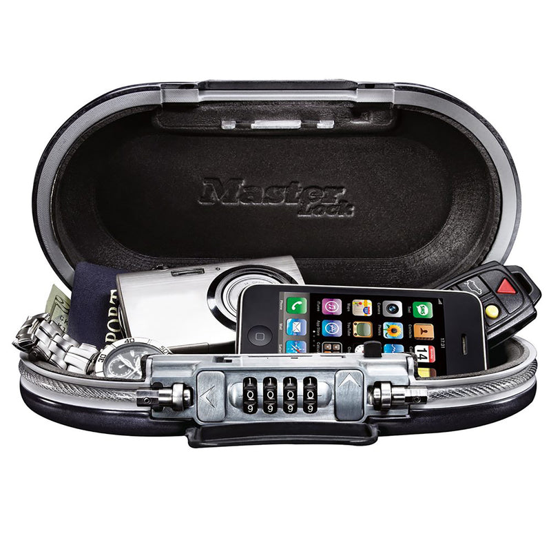 MASTER LOCK - Master Lock 0.06 cu ft Combination Lock Black Personal Safe