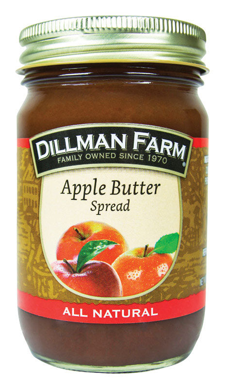DILLMAN FARM - Dillman Farm All Natural Apple Butter Spread 14 oz Jar - Case of 6