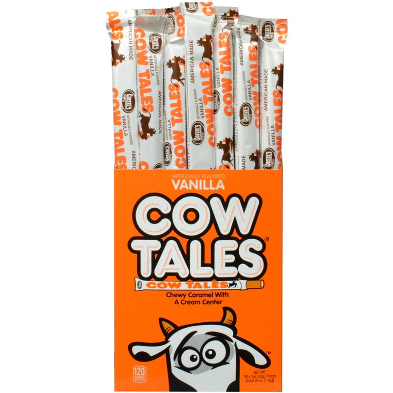 GOETZE'S CANDY - Goetze's Candy Cow Tales Vanilla Caramel 1 oz - Case of 36