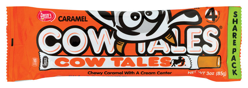 GOETZE'S CANDY - Goetze's Candy Cow Tales Caramel Cream Caramels 3 oz - Case of 20