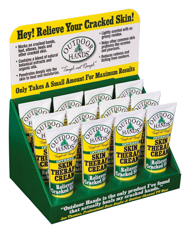 OUTDOOR HANDS - Outdoor Hands Lightly Scented Scent Hand Repair Cream 3.4 oz 1 pk - Case of 12