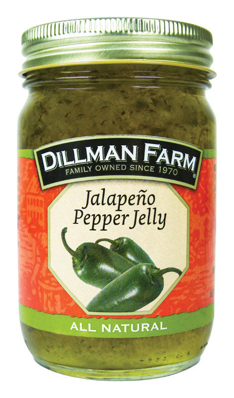 DILLMAN FARM - Dillman Farm All Natural Jalapeno Pepper Spread 16 oz Jar - Case of 6