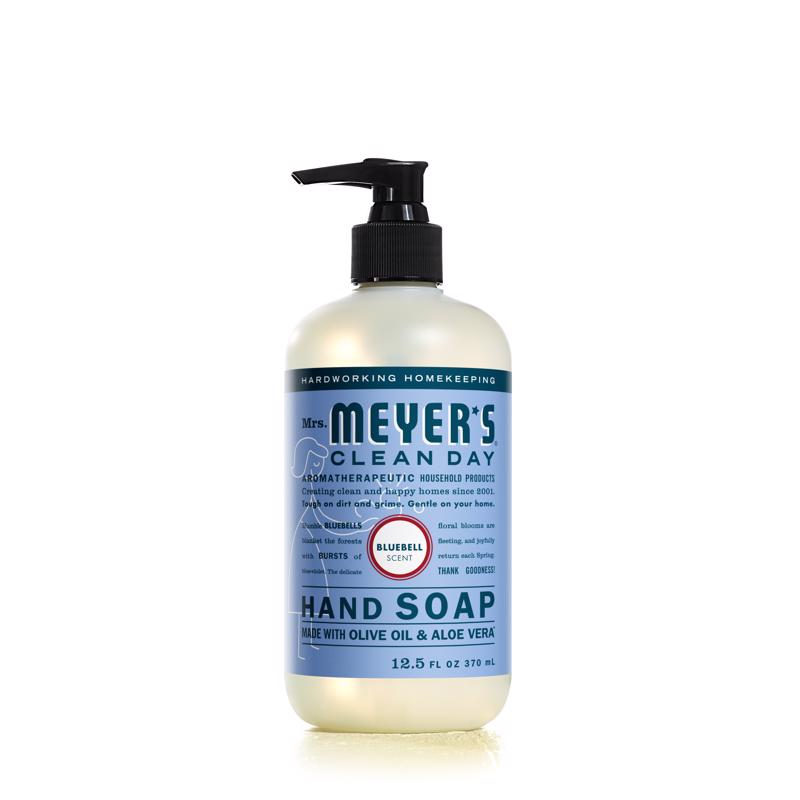 MRS. MEYER'S - Mrs. Meyer's Clean Day Organic Bluebell Scent Liquid Hand Soap 12.5 oz - Case of 6