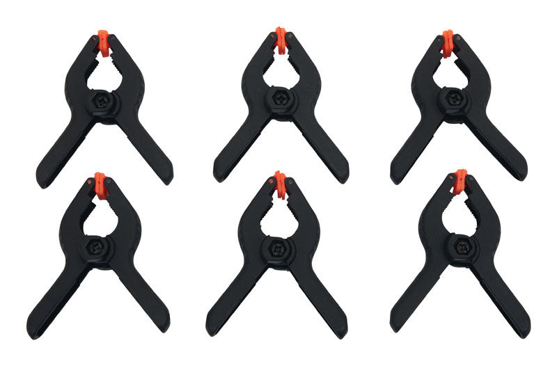 HOME PLUS - Home Plus Mini Spring Clamp Set 6 pk - Case of 12