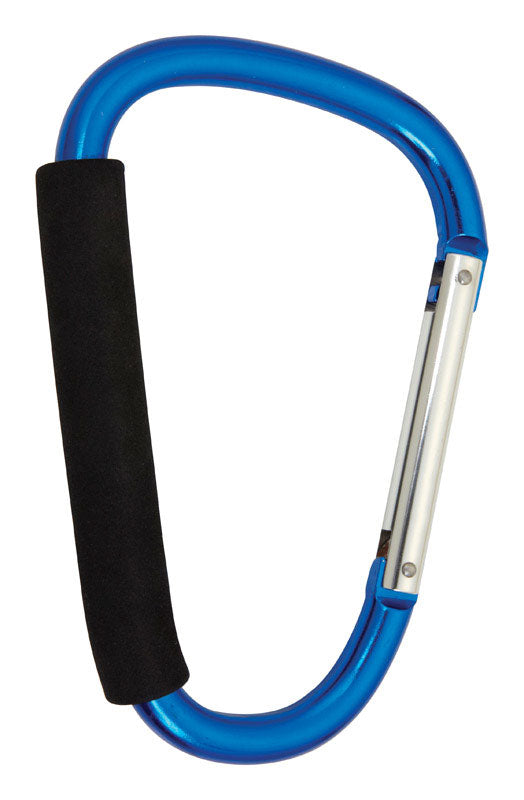 HOME PLUS - Home Plus Aluminum Blue D Carabiner - Case of 12