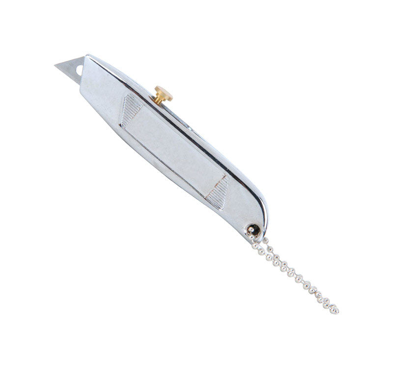 HOME PLUS - Home Plus Aluminum Silver Box Cutter Key Chain - Case of 50
