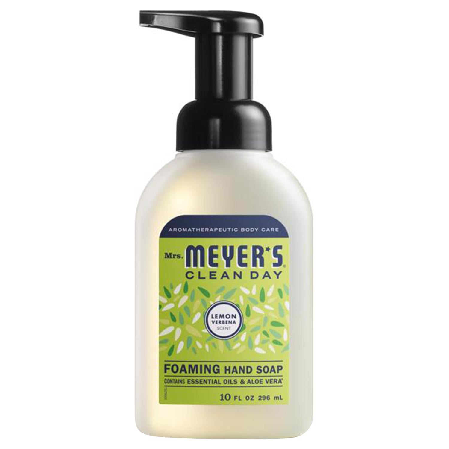 Mrs. Meyer's Clean Day Lemon Verbena Scent Foam Hand Soap 10 oz - Case of 4