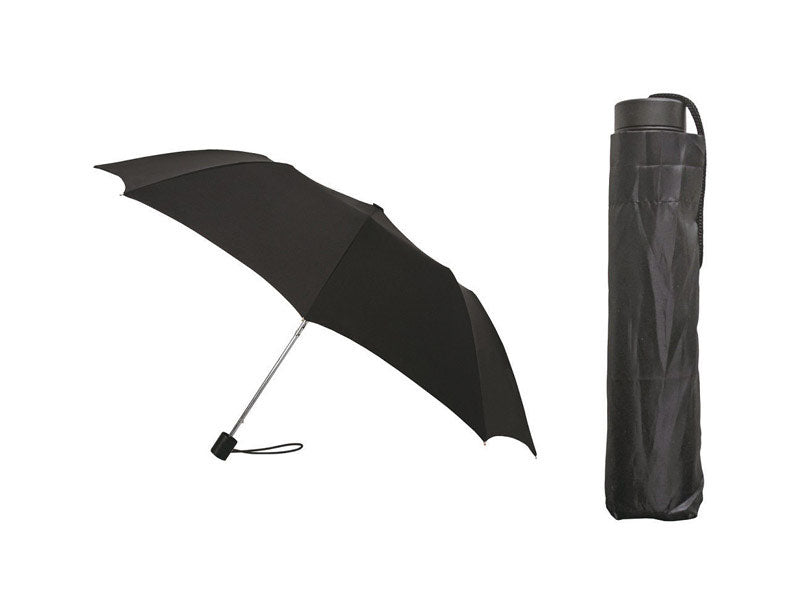 RAINBRELLA - Rainbrella Black 42 in. D Compact Umbrella