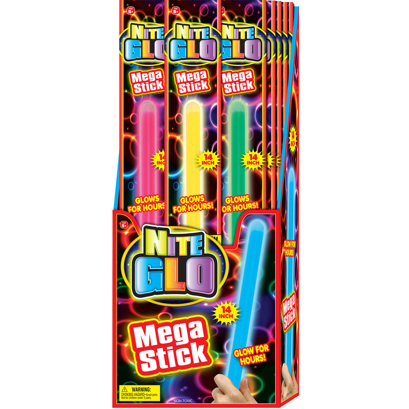 NIGHT GLO - Night Glo Glow Stick Plastic 1 pc - Case of 24