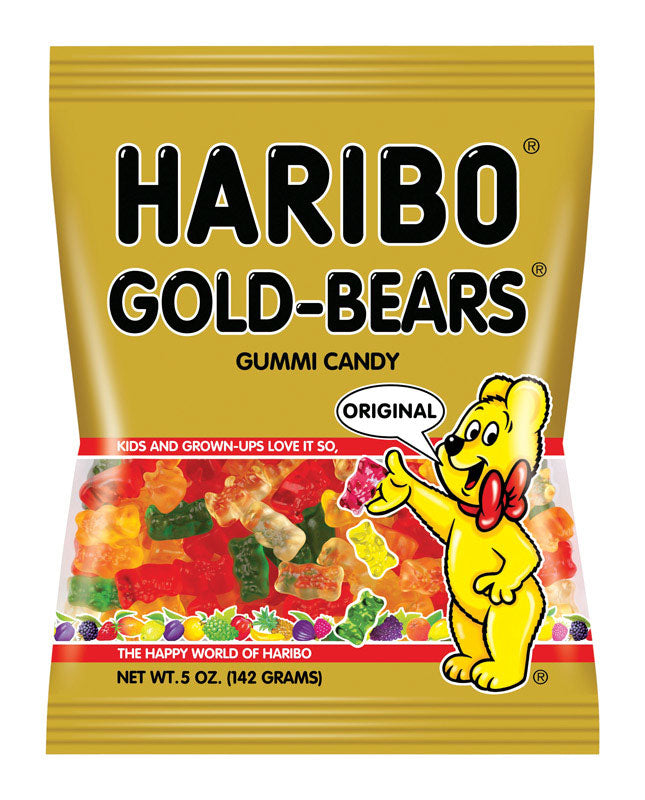 HARIBO - Haribo gold-Bears Original Gummi Candy 5 oz - Case of 12
