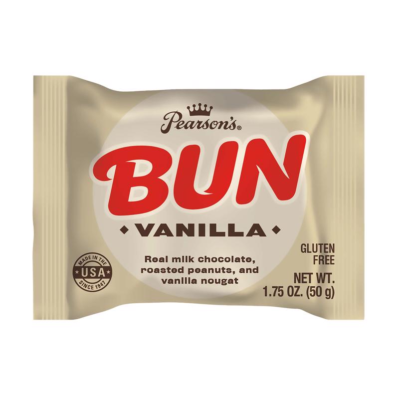 PEARSON'S - Pearson's Bun Vanilla Candy Bar 1.75 oz - Case of 24