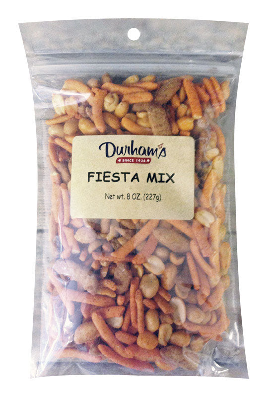 DURHAMS - Durhams Spicy Peanuts, Sesame, Pretzels Snack Mix 8 oz Bagged - Case of 12