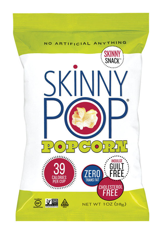SKINNYPOP - SkinnyPop Skinny Snack Original Popcorn 1 oz Bagged - Case of 12