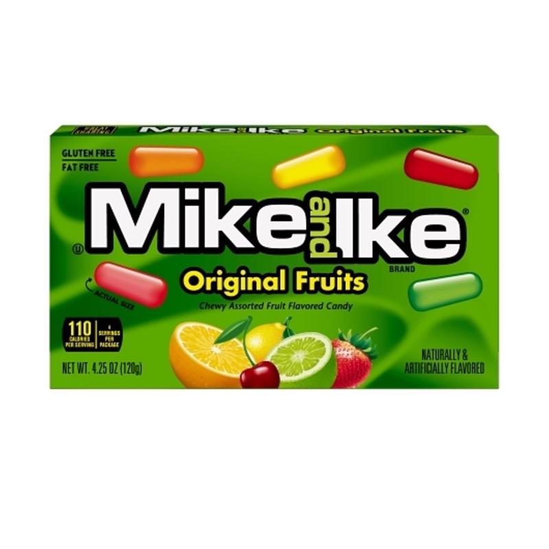 MIKE AND IKE - Mike and Ike Original Fruits Chewy Candy 4.25 oz - Case of 12