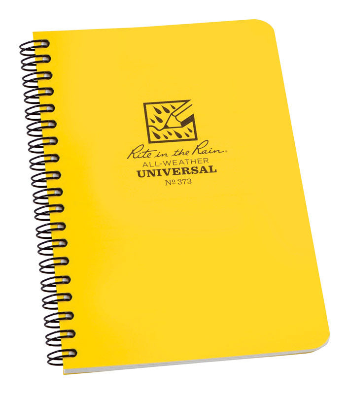 RITE IN THE RAIN - Rite in the Rain All-Weather 4-5/8 in. W X 7 in. L Spiral Notebook - Case of 6