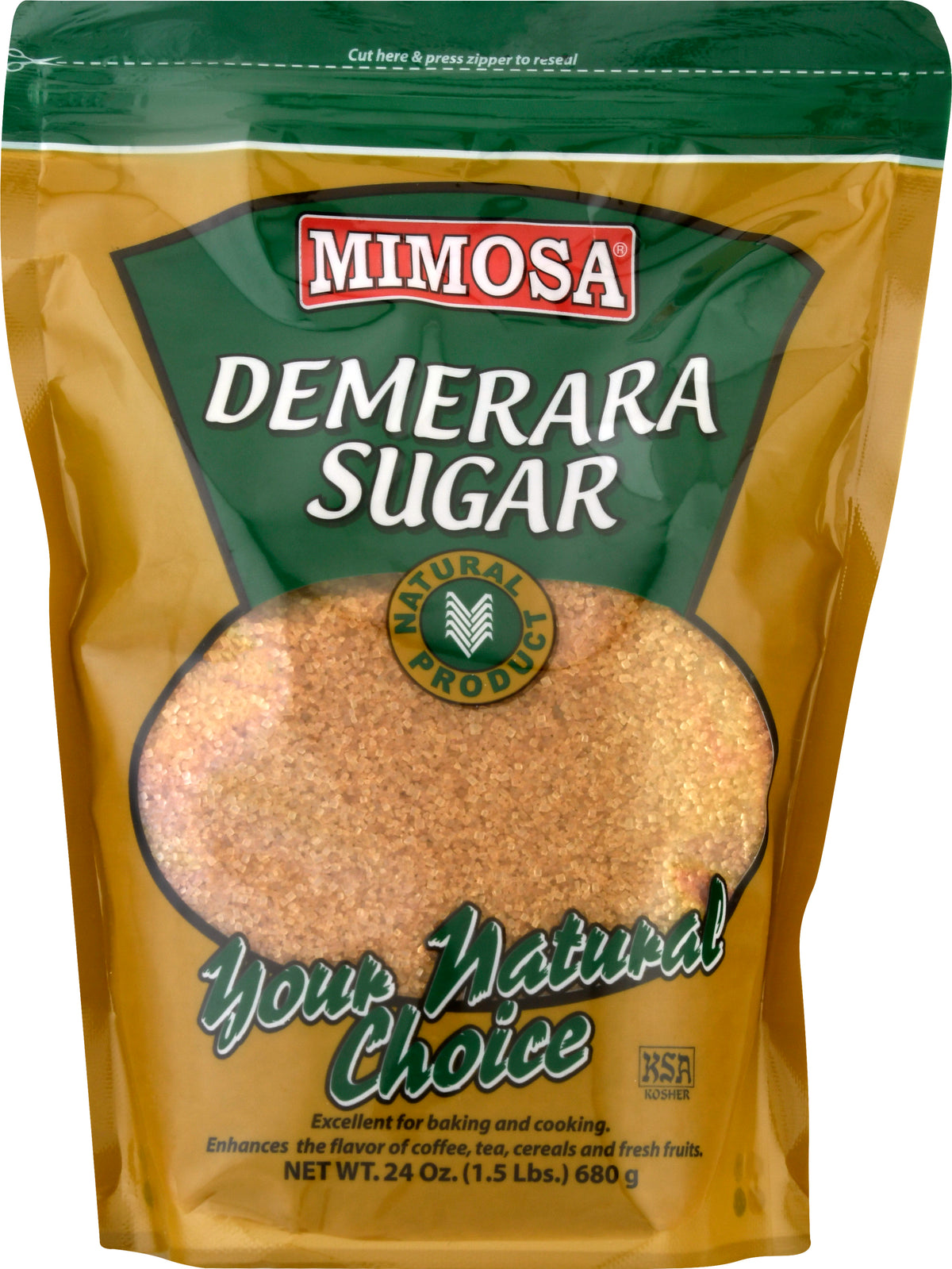Mimosa Demerara Sugar 24 oz - Case of 12