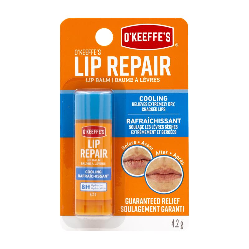 O'KEEFFE'S - O'Keeffe's Lip Repair No Scent Lip Balm 0.15 oz 1 pk - Case of 6 [K0710108]