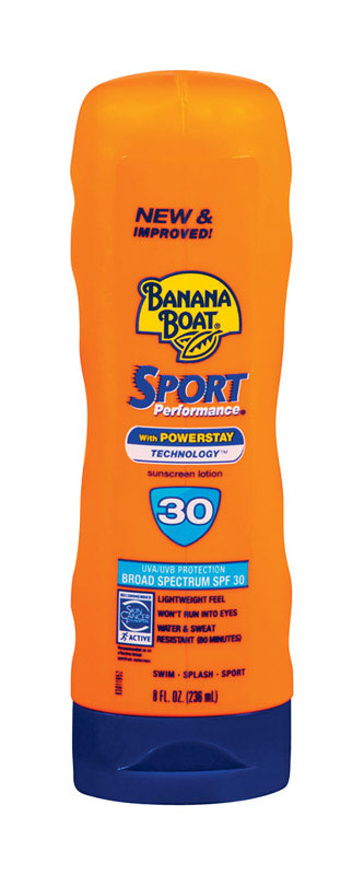 BANANA BOAT - Banana Boat Sport Performance No Added Fragrance Scent Shielding Lotion 8 oz 1 pk [4971]