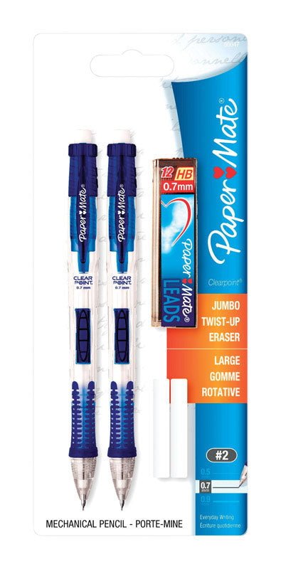 PAPER MATE - Paper Mate Clearpoint #2HB 0.7 mm Mechanical Pencil 2 pk - Case of 6