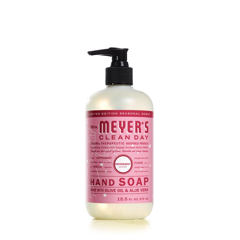 MRS. MEYER'S - Mrs. Meyer's Clean Day Organic Peppermint Scent Liquid Hand Soap 12.5 oz - Case of 6