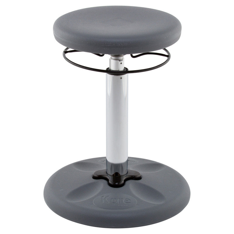 KORE DESIGN - Kids Adjustable Tall Wobble Chair 16.5-24" Grey