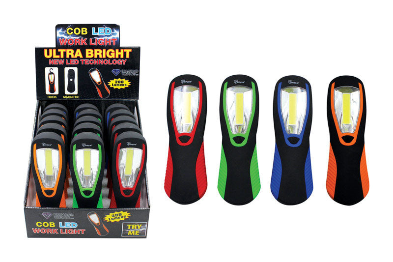 DIAMOND VISIONS - Diamond Visions 200 lm Assorted LED C.O.B. Work Light - Case of 15