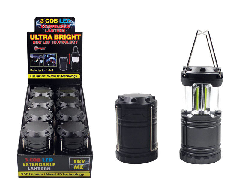 MAX FORCE - Max Force Cob Assorted Extendable Lantern - Case of 8