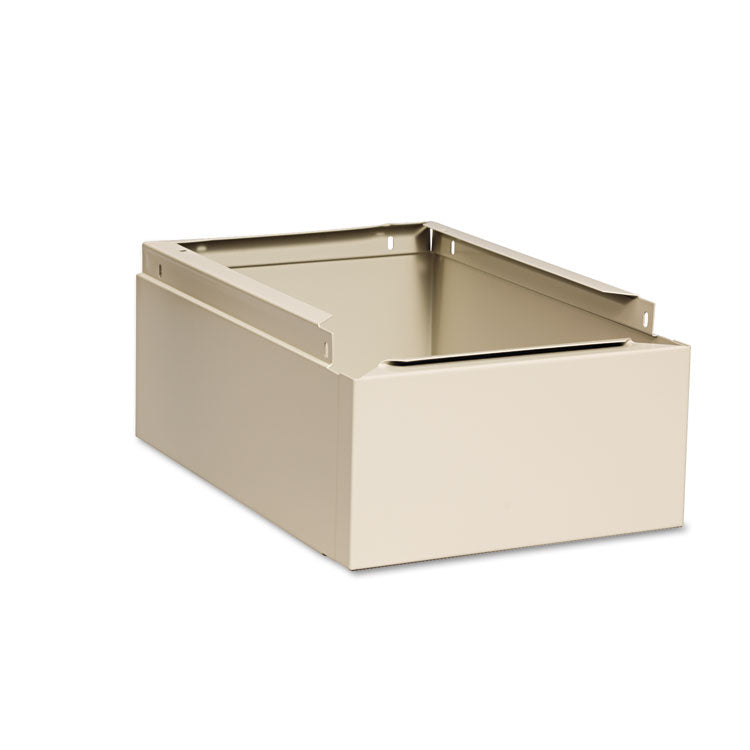 Tennsco - Optional Locker Base, 12w x 18d x 6h, Sand