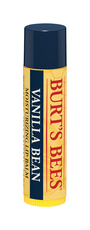 BURT'S BEES - Burt's Bees Vanilla Bean Scent Lip Balm 0.15 oz 1 pk - Case of 12