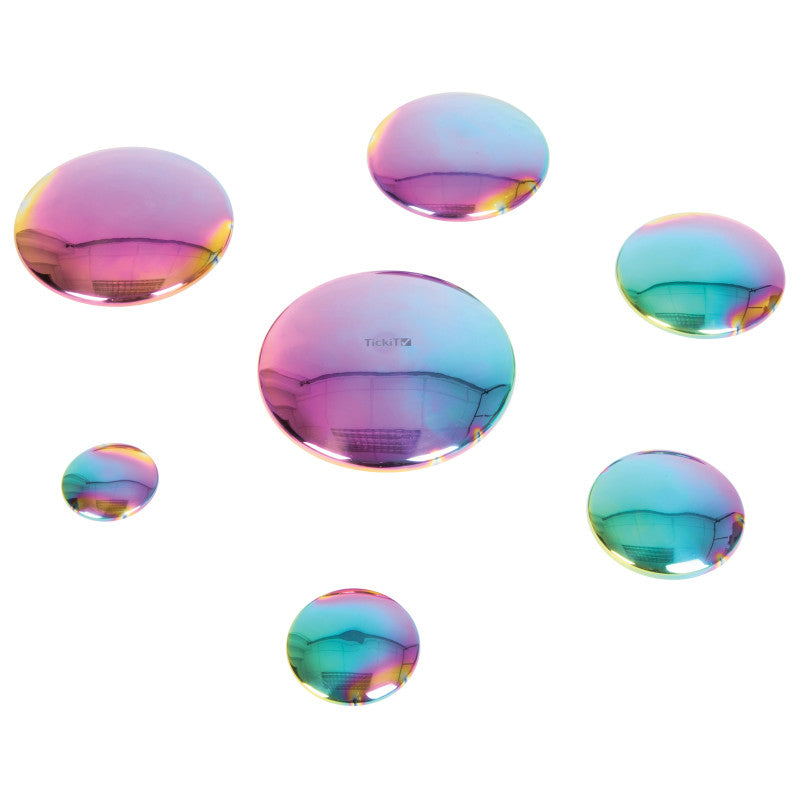 TICKIT - Sensory Reflective Buttons - Color Burst - Set of 7