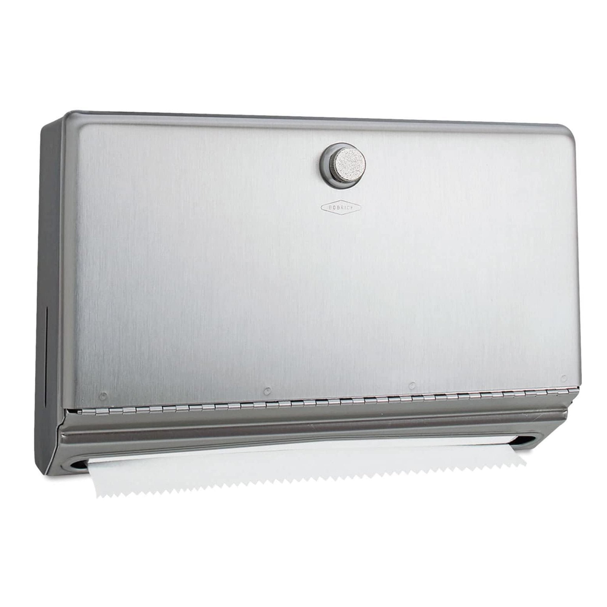 Lagasse - Paper Towel Dispenser Bobrick Satin Finish Stainless Steel Manual Pull 275 Count Surface / Wall Mount [1/EA]