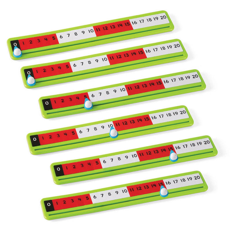 HAND2MIND - Number Path Rekenrek, Pack of 6