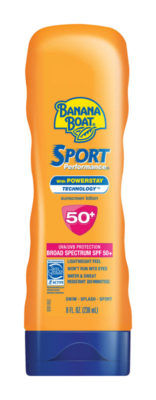 BANANA BOAT - Banana Boat Sport Performance No Added Fragrance Scent Shielding Lotion 8 oz 1 pk [4972]