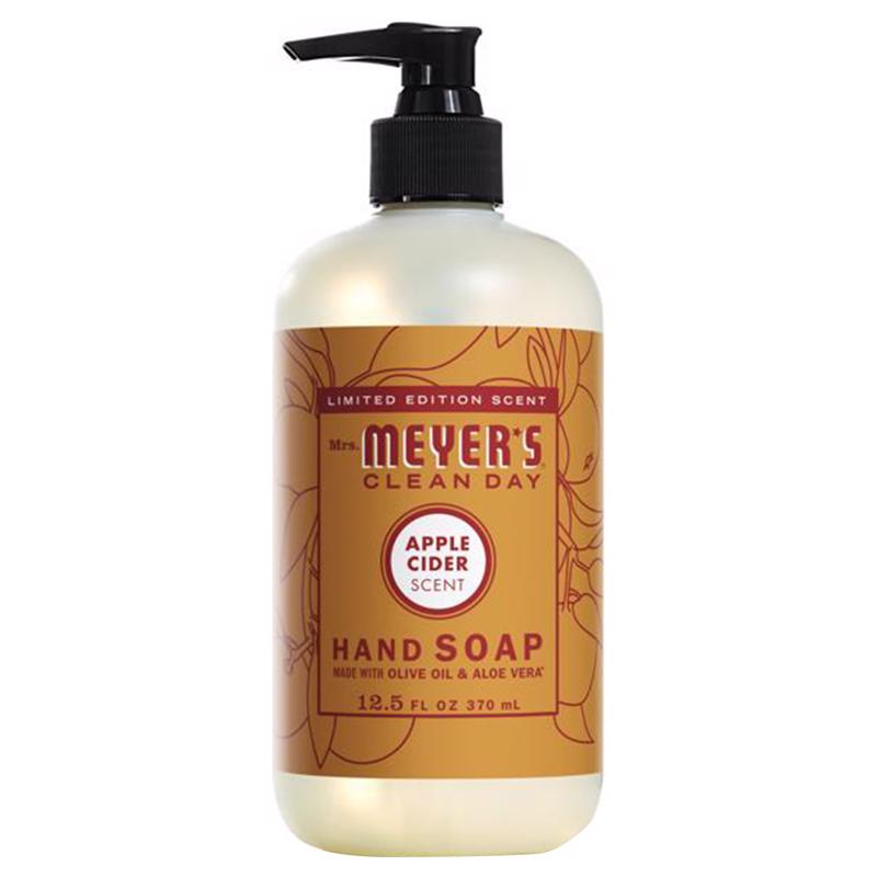MRS. MEYER'S - Mrs. Meyer's Clean Day Organic Apple Cider Scent Liquid Hand Soap 12.5 oz - Case of 6