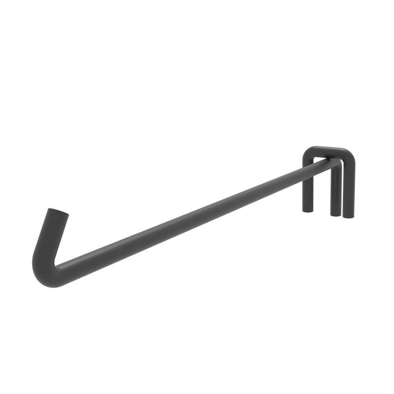 ACE 13 IN CROSS TUBE DIVIDER - 13 in. Black Metal Hook Bracket Arm 10 pk