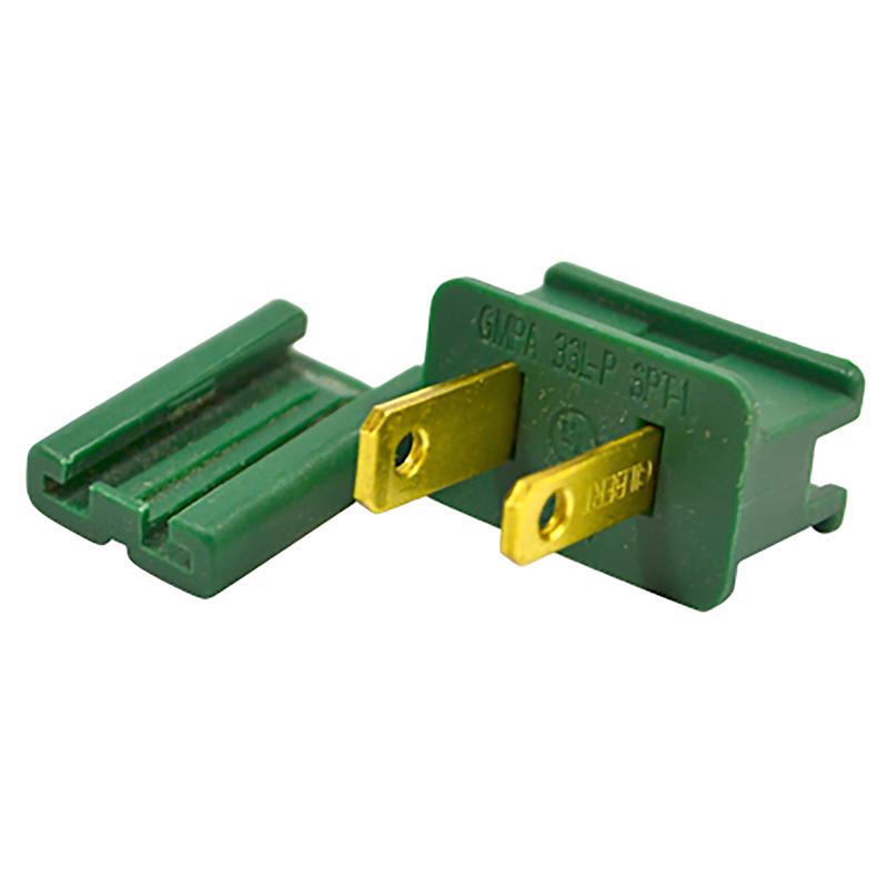 HOLIDAY BRIGHT LIGHTS - Holiday Bright Lights Commercial and Residential Plastic Male Zip Plug Non-NEMA